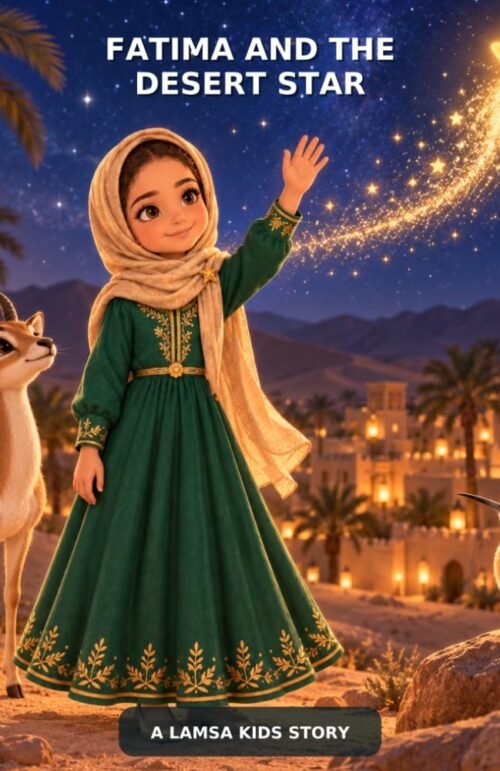 Fatima and the Desert Star Book Cover by Fatma Alnuaimi
