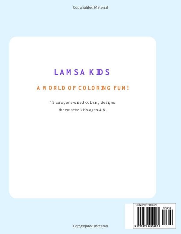 LAMSA KIDS Coloring Book: Fun Pages 24 Back Cover Synopsis and Reviews